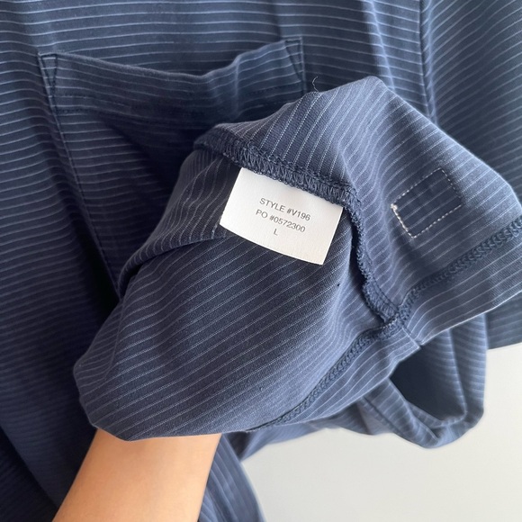 Vuori Mens Linear Tech Tee Ink L - Picture 12 of 12